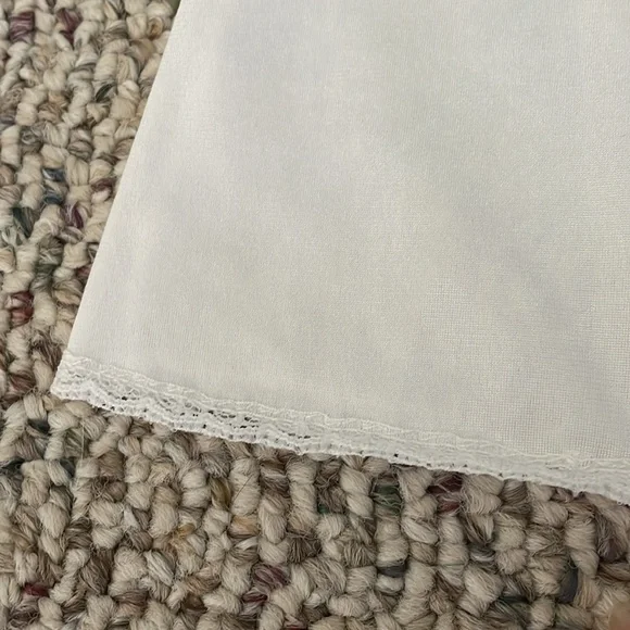 Vanity Fair White Nylon Dress Slip Y2K - Picture 3 of 9